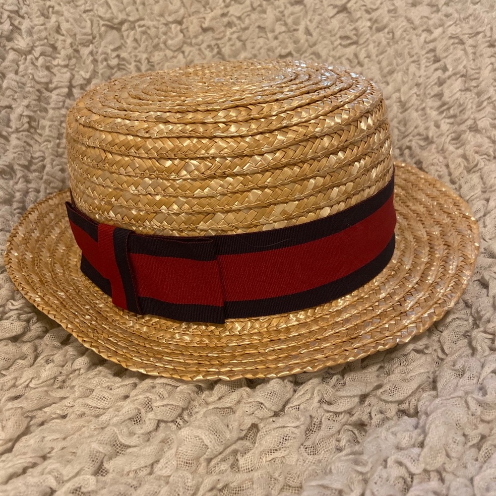 ASOS Straw Hat w/ Red Band✨